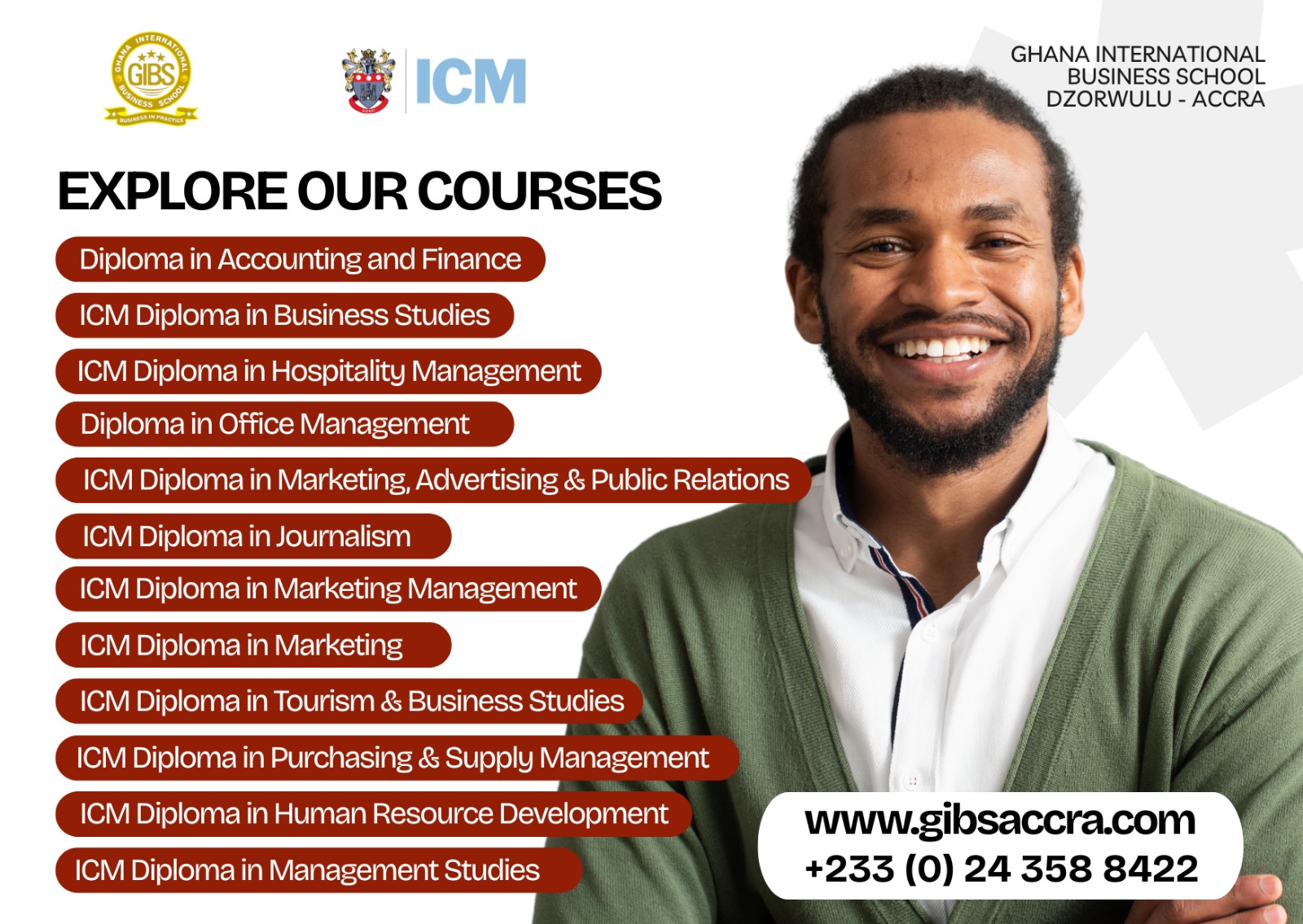 Programms Offered Graphic